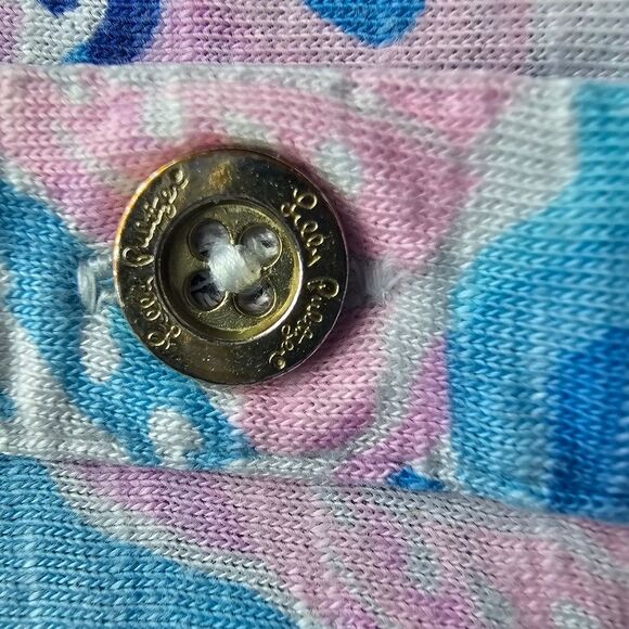 Lilly Pulitzer Essie Knit Dress Shade Seekers Size L Made in India - Picture 5 of 7